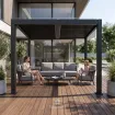Лаунж-комплект Fiona + столик Nora + пергола Villa 3.6х4 м