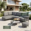 Лаунж-комплект Fresca кутовий правий + столики Sorrento/Avero + пергола Villa 3.6х4 м — фото 8