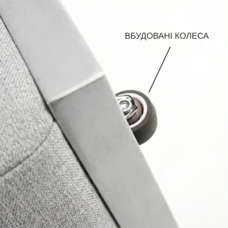 Парасоля EASY PUSH Ø300 см, light grey + 2 шезлонги EGO, сірі — фото 9