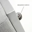 Парасоля EASY PUSH Ø300 см, anthracite matt + 2 шезлонги EGO, сірі — фото 9