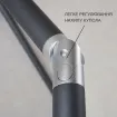 Парасоля EASY PUSH Ø300 см, anthracite matt + 2 шезлонги EGO, бежеві — фото 14