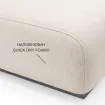 Парасоля EASY PUSH Ø300 см, anthracite matt + 2 шезлонги EGO, бежеві — фото 7
