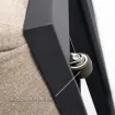 Парасоля з бічною опорою EASY SWING, light grey з базою EASY STAND + 2 шезлонги EGO, бежеві — фото 9