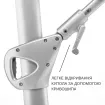 Парасоля з бічною опорою EASY SWING, anthracite з базою EASY STAND + 2 шезлонги EGO, сірі — фото 14