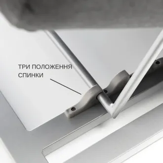 Парасоля з бічною опорою EASY SWING, anthracite з базою EASY STAND + 2 шезлонги EGO, сірі — фото 4