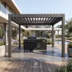 Вулична кухня Brabura Lite 400 + пергола Villa 3х4 м — фото 2