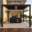 Вулична кухня Brabura Lite 400 + пергола Villa 3.6х4 м — фото 2