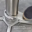 Парасоля з бічною опорою EASY SWING, anthracite + 2 шезлонги Fly graphite — фото 15