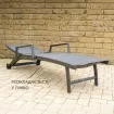 Парасоля з бічною опорою EASY SWING, anthracite з базою EASY STAND + 2 шезлонги Fly graphite — фото 5