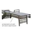 Парасоля з бічною опорою EASY SWING, anthracite з базою EASY STAND + 2 шезлонги Fly graphite — фото 8