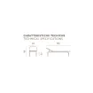 Парасоля з бічною опорою EASY SWING, light grey + 2 шезлонги GRATTONI — фото 6