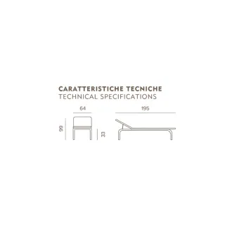 Парасоля з бічною опорою EASY SWING, light grey + 2 шезлонги GRATTONI — фото 6