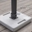 Парасоля з бічною опорою EASY SWING , light grey з базою EASY STAND + 2 шезлонги Marino — фото 17