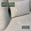 Лаунж-комплект Vivaro + столики Nova + пергола Villa 3,6х4 м — фото 4