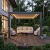 Лаунж-комплект Vivaro + столики Nova + пергола Villa 3х3 м — фото 2
