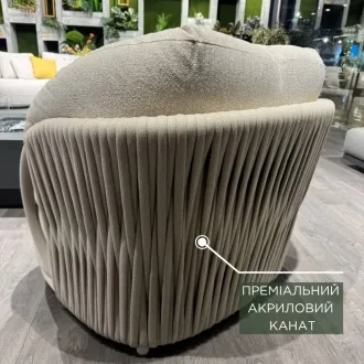 Вулична кухня Brabura Lite 400 + лаунж-комплект Vivaro + столики Nova, camel sand, grey top — фото 7