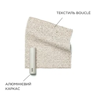 Вулична кухня Brabura Lite 400 + лаунж-комплект Vivaro + столики Nova, camel sand, grey top — фото 3