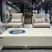 Стіл з каміном METROPOLIS Bioethanol Cream White — фото 8