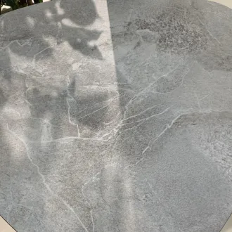 Барный стол TRIPÈ FIXED со столешницей Stone Effect, Moka Finish — фото 4
