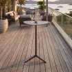 Барный стол TRIPÈ FIXED со столешницей Stone Effect, Moka Finish