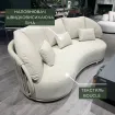 Лаунж-комплект Vivaro 3-местный диван + 2 кресла + 2 столика Nova, Camel sand — фото 5