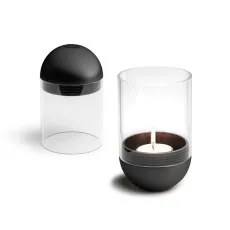 Підсвічник Gravity Candle M90, чорний