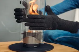 Перчатки арамидные для гриля Gloves Aramid, цвет черный — фото 2