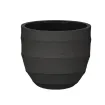 Горщик для квітів Bordo New Egg Pot 80,чорно-сірий, 80x66 см