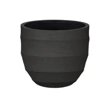 Горщик для квітів Bordo New Egg Pot 80,чорно-сірий, 80x66 см