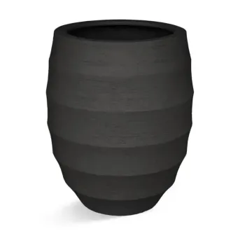 Горщик для квітів Bordo Tall Balloon 74, чорно-сірий, 74x92 см