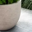 Горщик для квітів Terreno New Egg Pot 55, бежевий, 55x46 см — фото 2