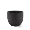Горшок для цветов Terreno New Egg Pot 45, черно-серый, 45x38 см