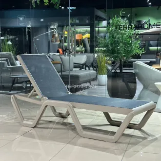 Шезлонг VELA 194х70х43/102 см, dove grey - anthracite