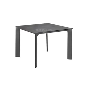 Стіл Diamond 95х95 см Anthracite з HPL столешнею Titan Anthracite — фото 7