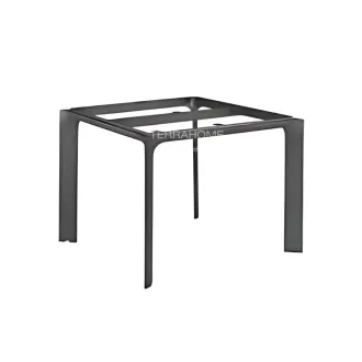 Стіл Diamond 95х95 см Anthracite з HPL столешнею Titan Anthracite — фото 8