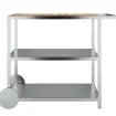 Садовий сервірувальний столик/ Garden Trolley тик/ Stainless Steel