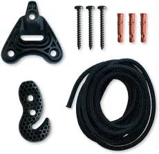 Крепления для стульев-гамаков La Siesta Universal Rope цвет Black UR-C2