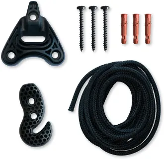 Кріпления для стільців-гамаків La Siesta Universal Rope колір Black UR-C2