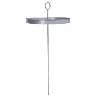 Столик La Siesta Mesero колір Silver MET35-8