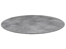 Стільниця COMPACT LAMINATE діам. 80 см, бетоновий