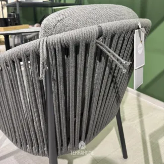 Стілець Avero MRG, Carbon grey, Light anthracite m.w., Str.weave - Уцінка — фото 2