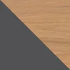 Charcoal/Teak