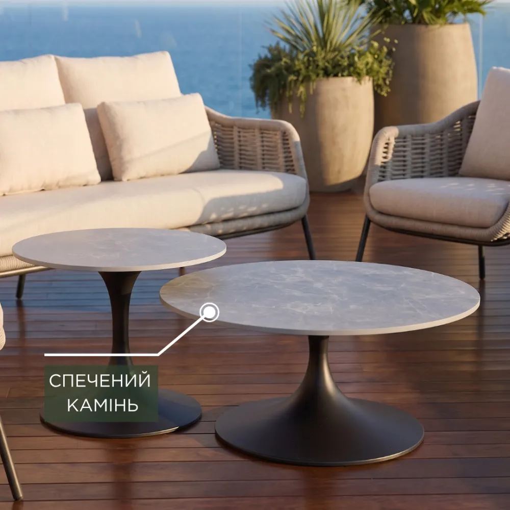 Лаунж-комплект Casto + столики Nova + пергола Villa 4х4 м